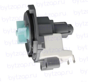 Помпа слива ПММ Candy 30W HANYU 1718C 4 защелки клеммы назад 556915, 49037217, 512637, PMP005GO, Hansa 1034326