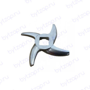 Нож для мясорубки Moulinex HV10 Kitfort Reoka диам. по лопастям 59мм квадр 10,2*10,2 толщ 5,9