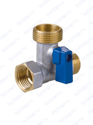 Кран для стиральной машины трехпроходной Vieir 1/2″x3/4″x1/2″ CW617N VER343