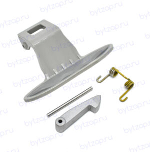 Ручка люка СМА LG MEB61281101, AGF76506325 + крючок + пружинка + шток